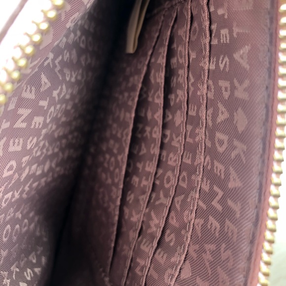 Kate Spade ♠️ Rose Gold Metallic Wristlet. - Picture 6 of 8